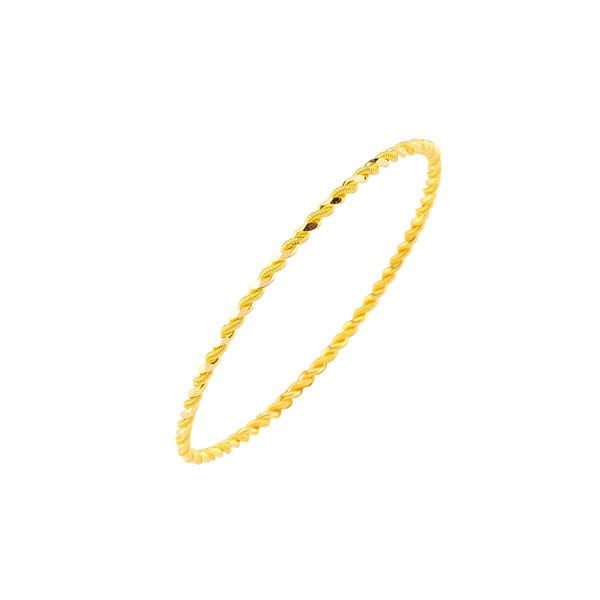 5 Gram İkili Burma Çocuk Bileziği 22 Ayar Altın