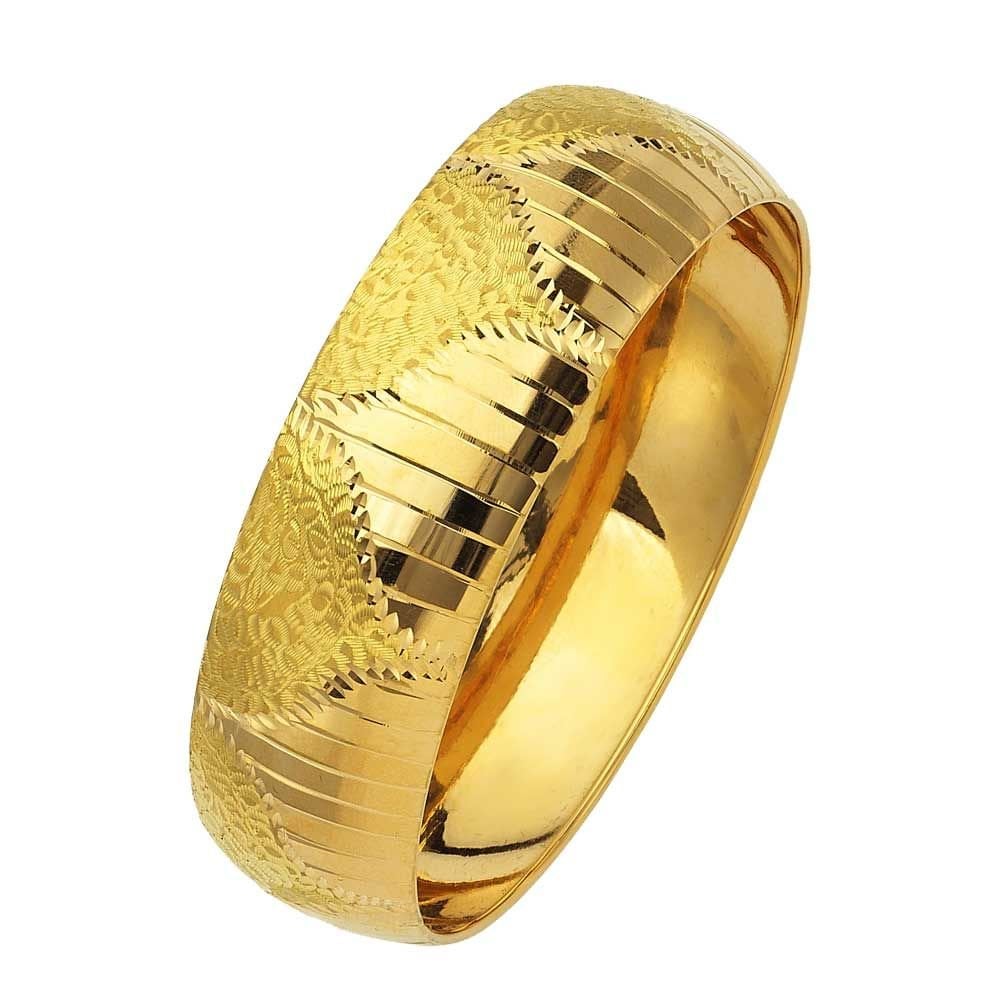 22 Gram 22 Ayar Altın Bilezik (2cm Enli ) ABY22BZ033