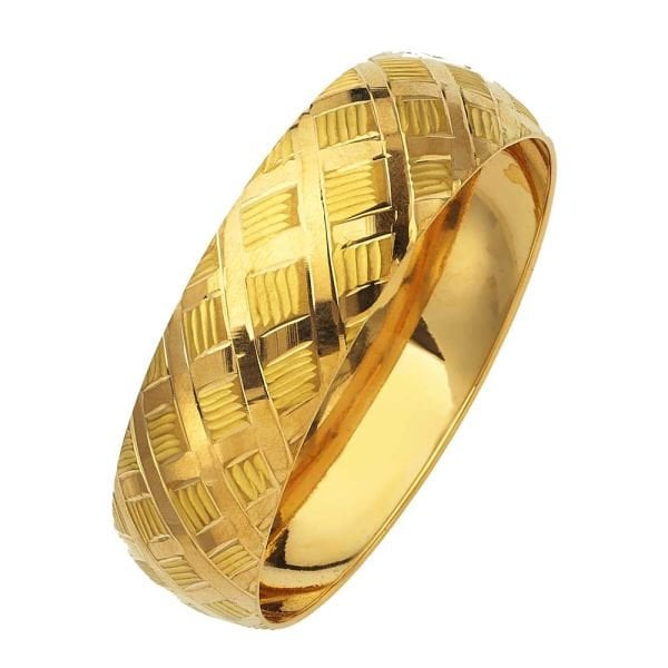 22 Gram 22 Ayar Altın Bilezik (2cm Enli ) ABY22BZ034