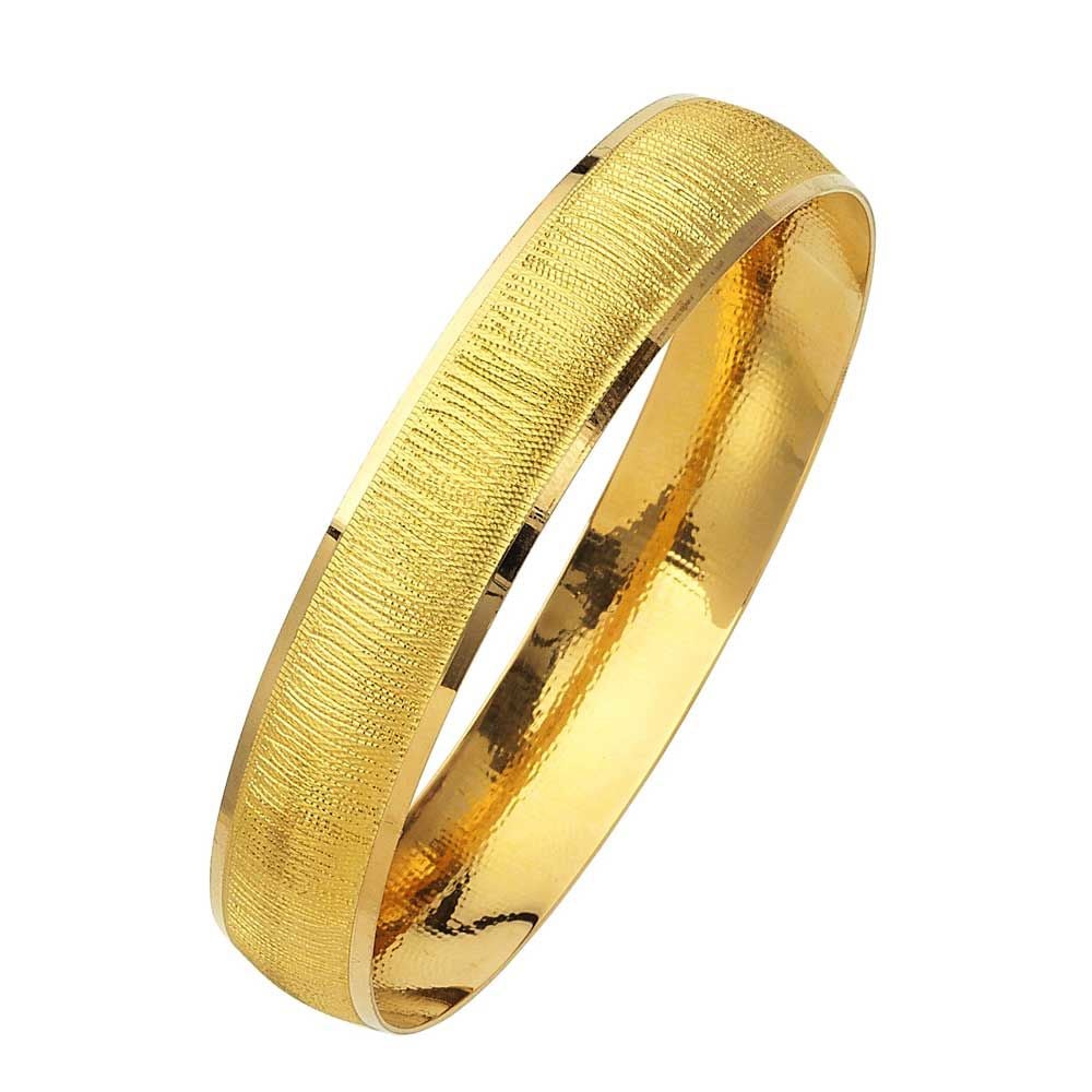 15 Gram 22 Ayar Altın Bilezik (12mm Enli ) ABY22BZ036