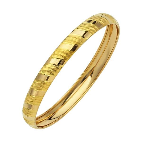 22 Ayar 7 Gram Altın Bilezik (7mm Enli ) ABY22BZ045