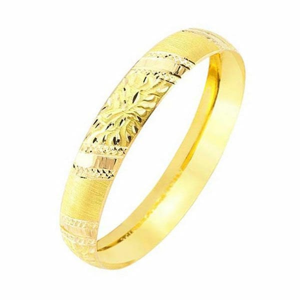 22 Ayar Altın Güneş Desenli 16 Gram Bilezik (12mm Enli) ABY22BZ053