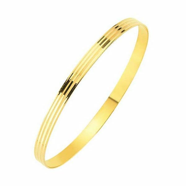 22 Ayar Altın Ray Bilezik 10 Gram (5mm Enli) ABY22BZ056