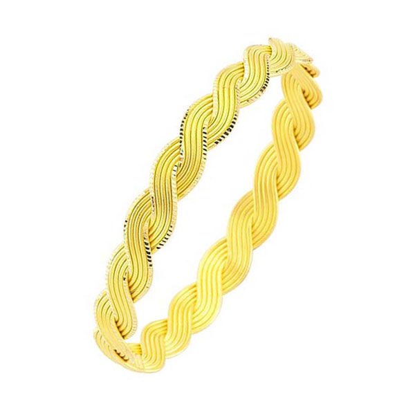 22 Ayar 22 Gram Saç Örgüsü Altın Bilezik ABY22BZ059