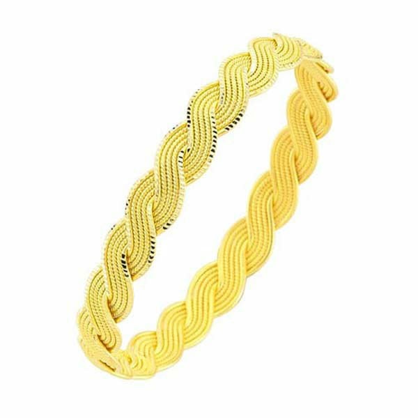 22 Ayar 22 Gram Saç Örgüsü Altın Bilezik ABY22BZ063