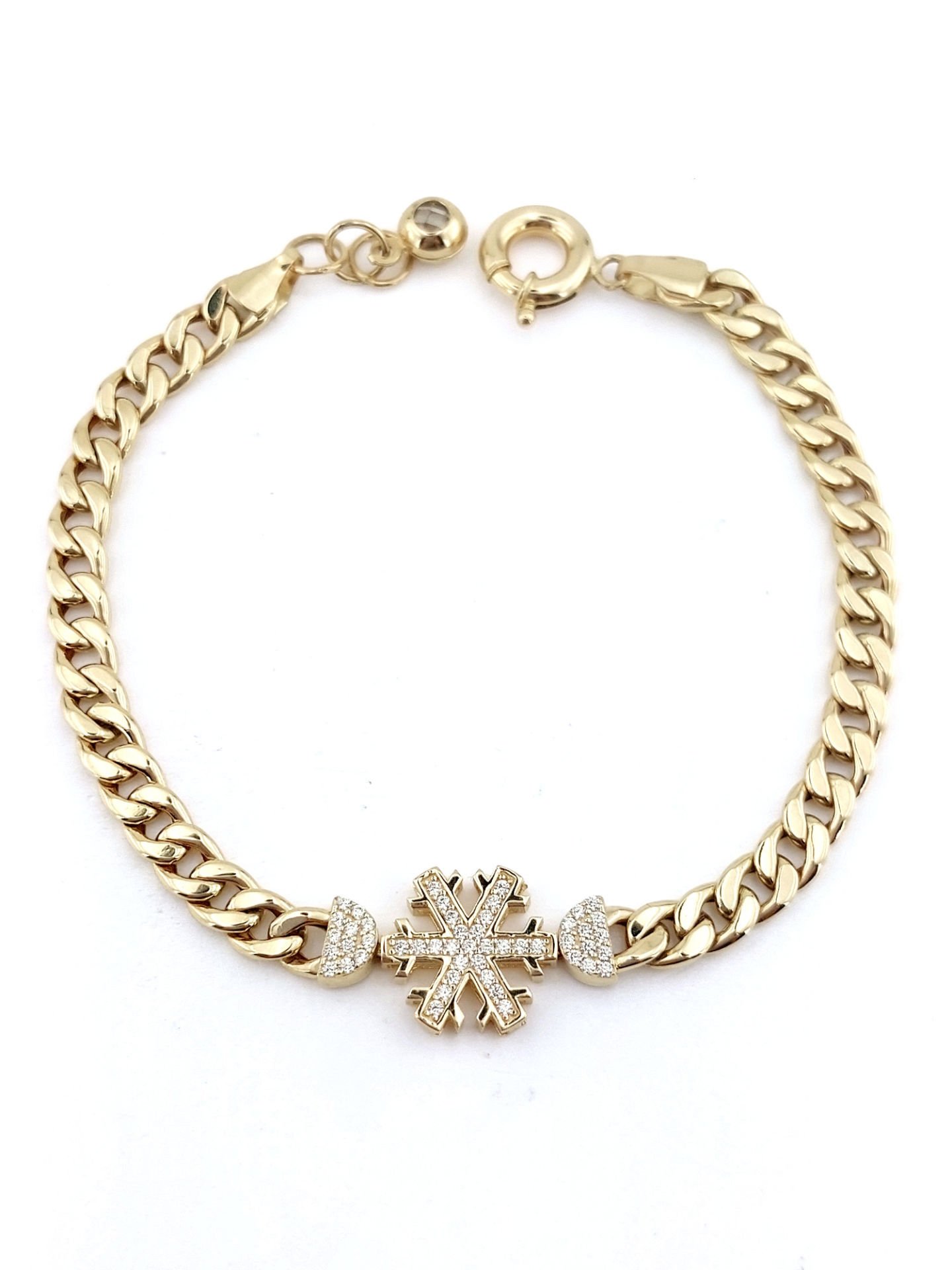 14 Ayar Altın Kartenesi Bileklik 7.10 Gram - ABYBLK0131