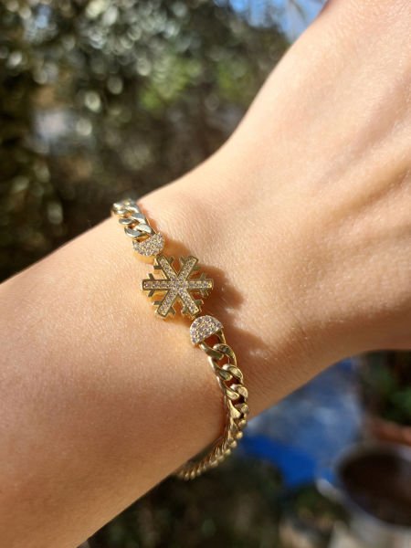 14 Ayar Altın Kartenesi Bileklik 7.10 Gram - ABYBLK0131