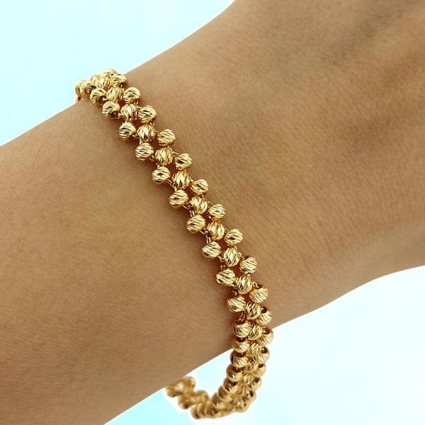 22 Ayar Altın Dorikalı Bileklik 11.38 Gr ABY22BL032