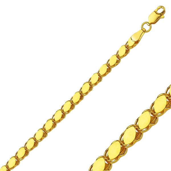 Altın Pullu Zincir 14 Ayar 12.00 Gram