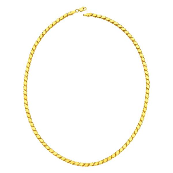Altın Pullu Zincir 14 Ayar 8.00 Gram