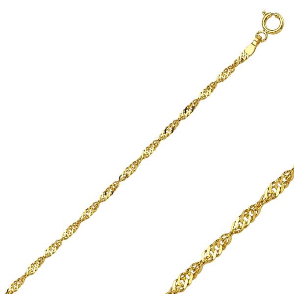 Altın Singapur Zincir 1.50 Gram 14 Ayar