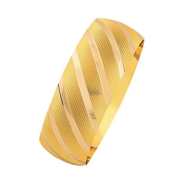 Mega Bilezik 14 Ayar Altın Meltem Model