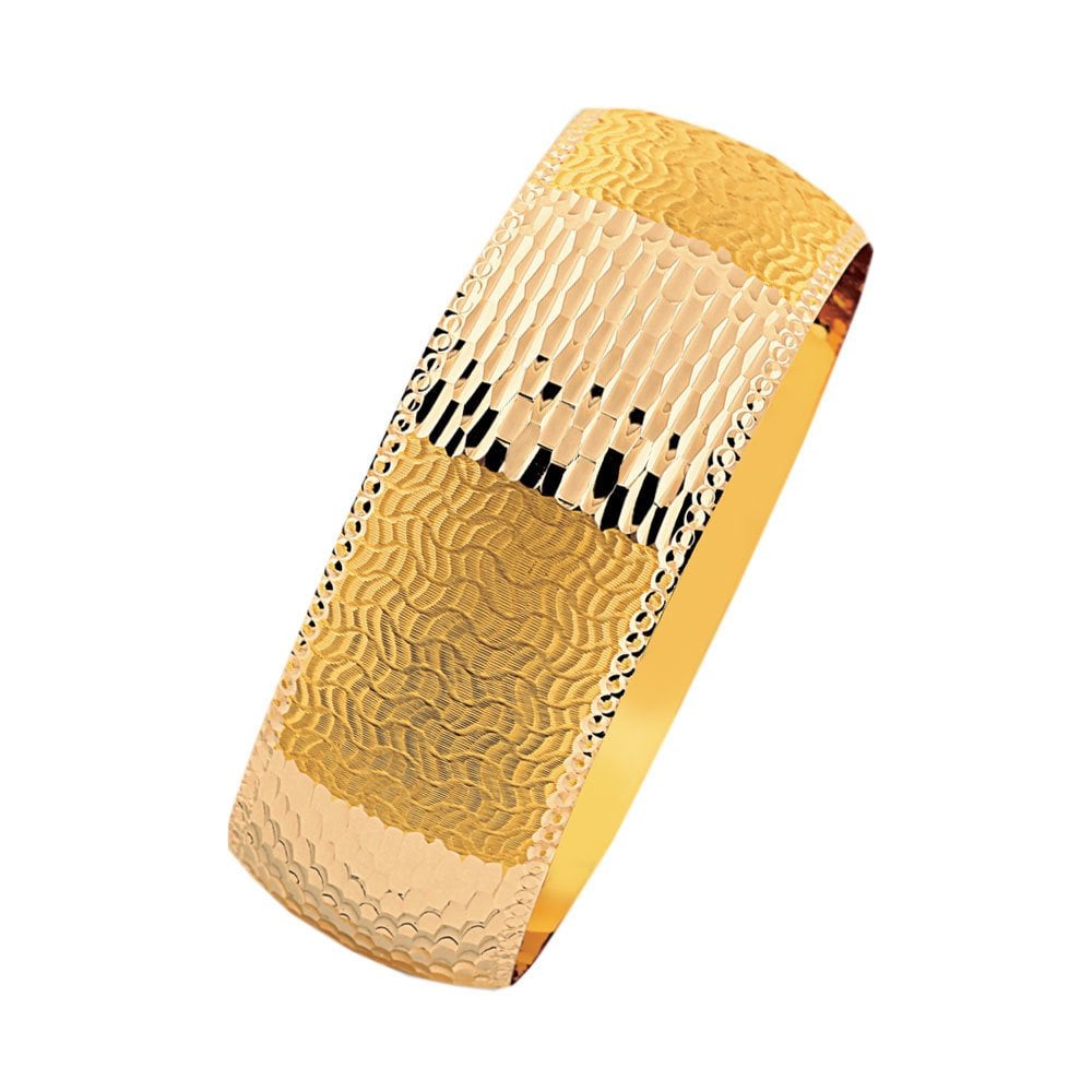 Mega Bilezik 14 Ayar Altın Esli Model 25 Gram