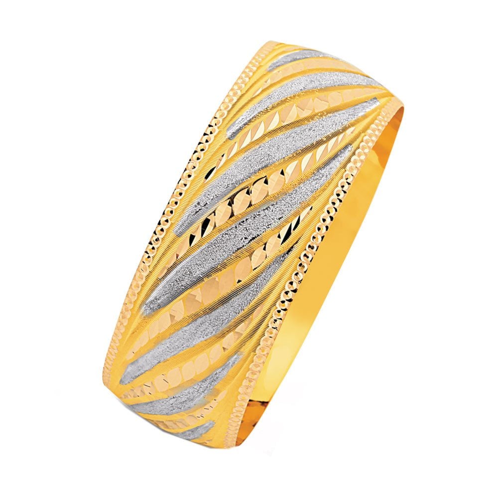 Mega Bilezik 14 Ayar Altın Rojdalı Model 25 Gram