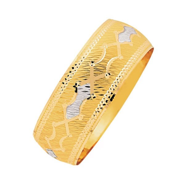 Mega Bilezik 14 Ayar Altın Noktalı Model 25 Gram