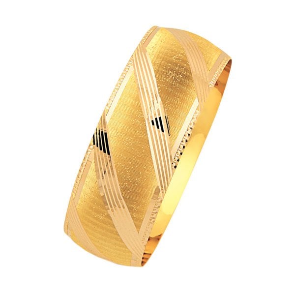 14 Ayar Altın Gösterişli Mega Bilezik 25 Gram