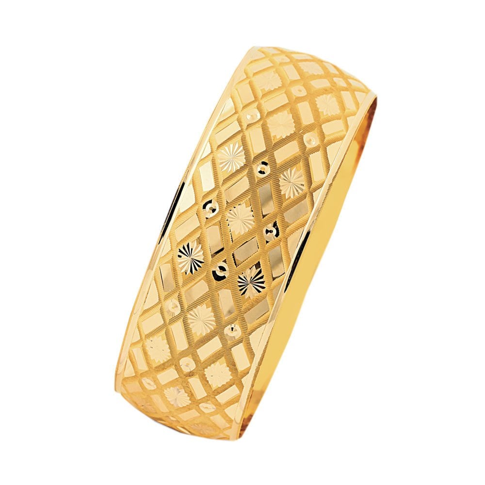 Kalın Altın Bilezik 14 Ayar 25 Gram Jale Model