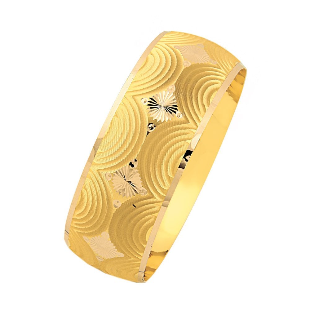 25 Gram Mega Bilezik 14 Ayar Deniz Model