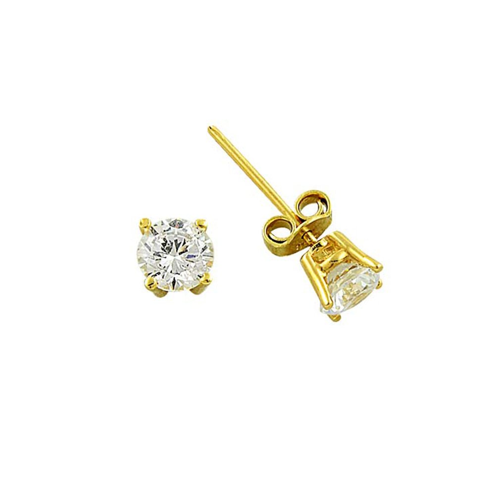 Tektaş Küpe 14 Ayar Altın 1.26 Gram