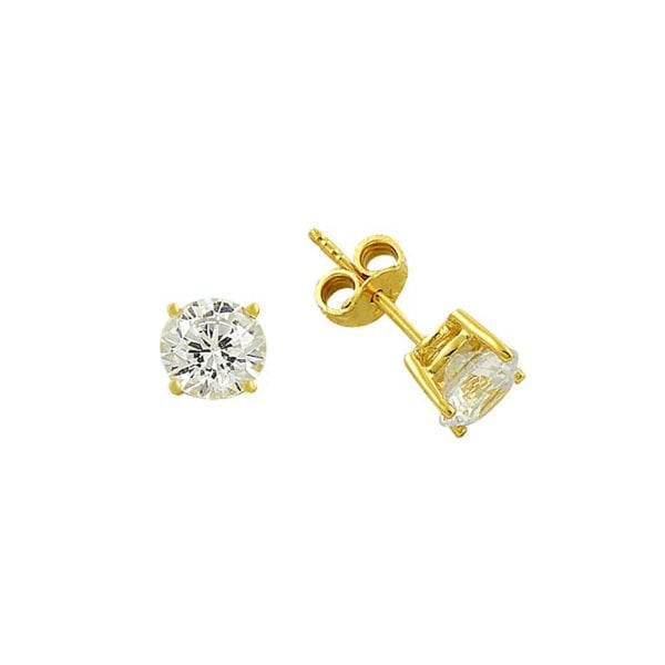 Tektaş Küpe 14 Ayar Altın 1.91 Gram