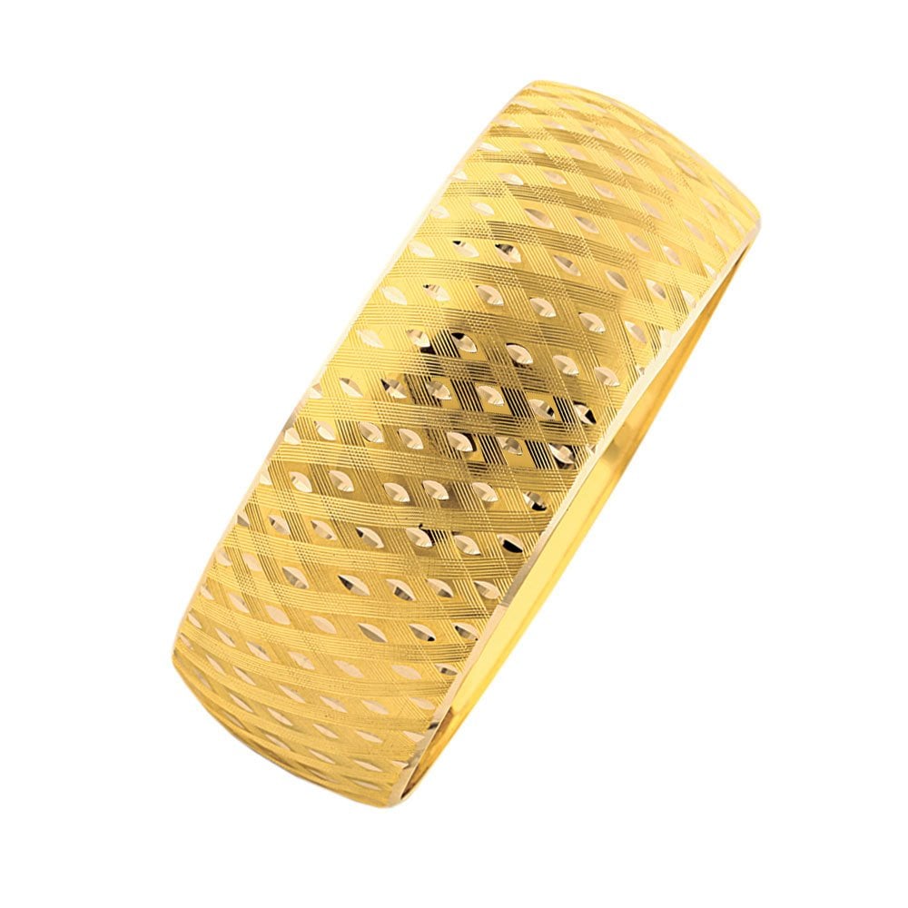 Mega Bilezik 14 Ayar Altın  Şarnelli 18 Gram