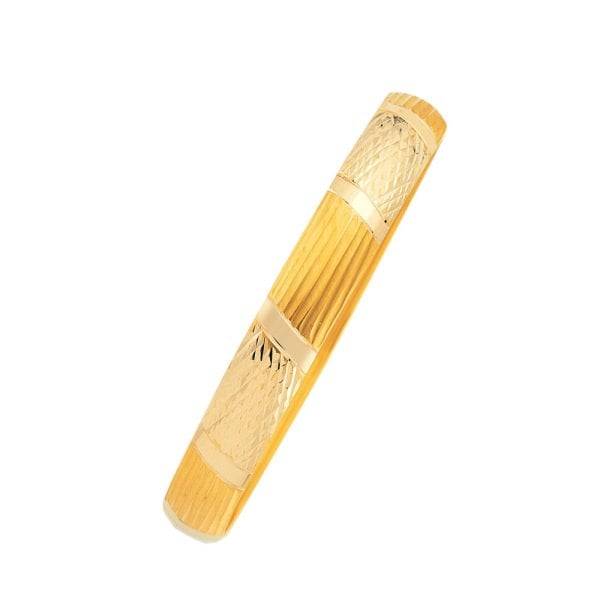 14 Ayar Altın Bilezik Hediyelik Şarnelli 7 Gram