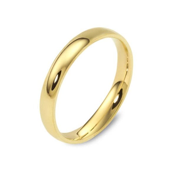 Alyans 14 Ayar Altın Oval Orta 3.22 Gram