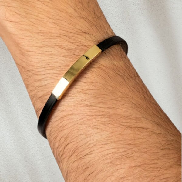 14 Ayar Altın Erkek Bilekliği 2.75 Gr