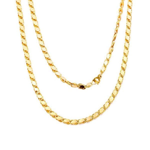 Altın Pullu Zincir 22 Ayar 52 Cm 13.00 Gram