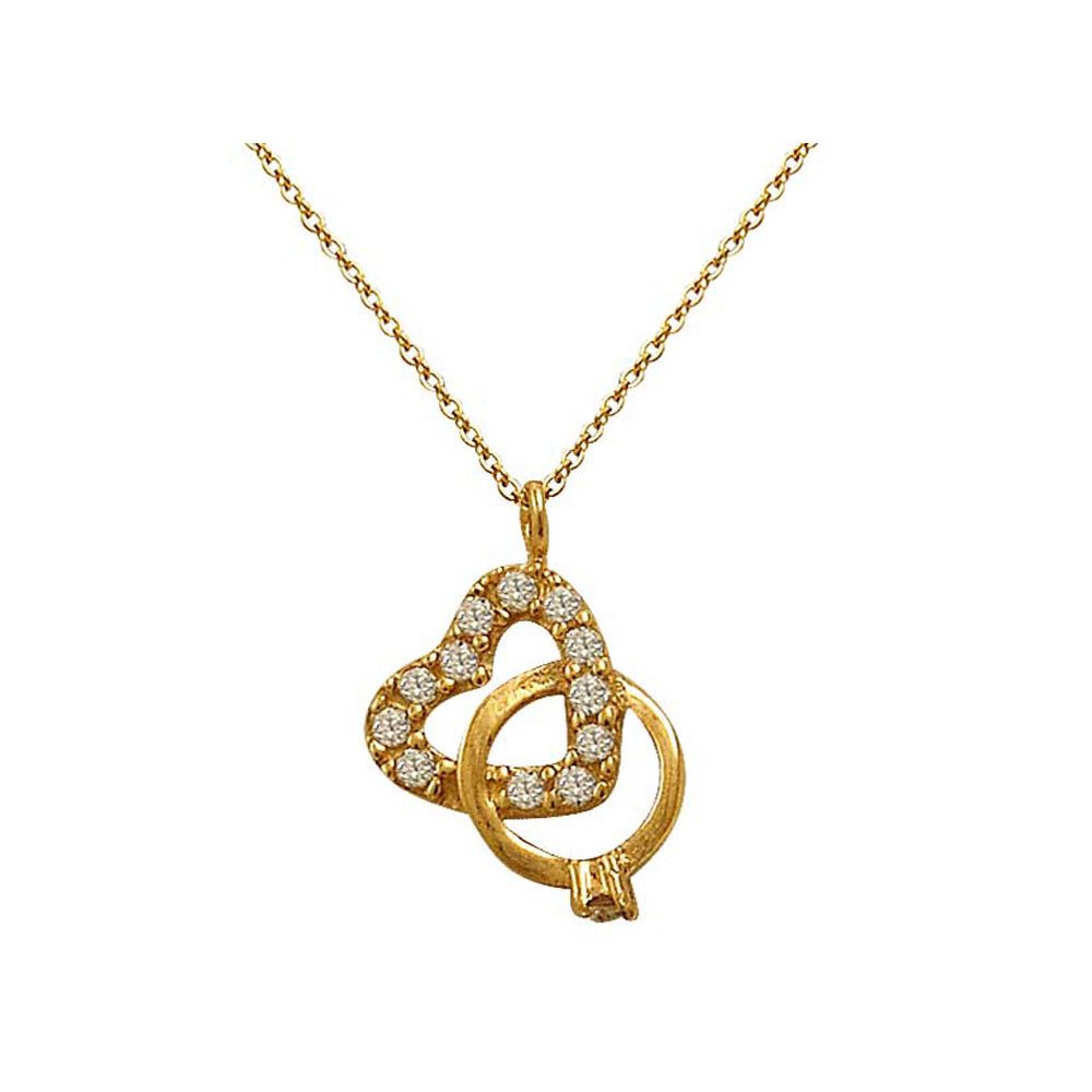 Kalpl Kolye 14 Ayar 1.34  Gram