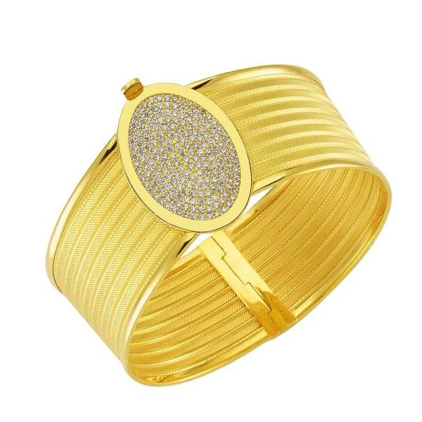 Trabzon Hasır Bilezik 9 Sıra 26.50 Gram 14 Ayar Altın