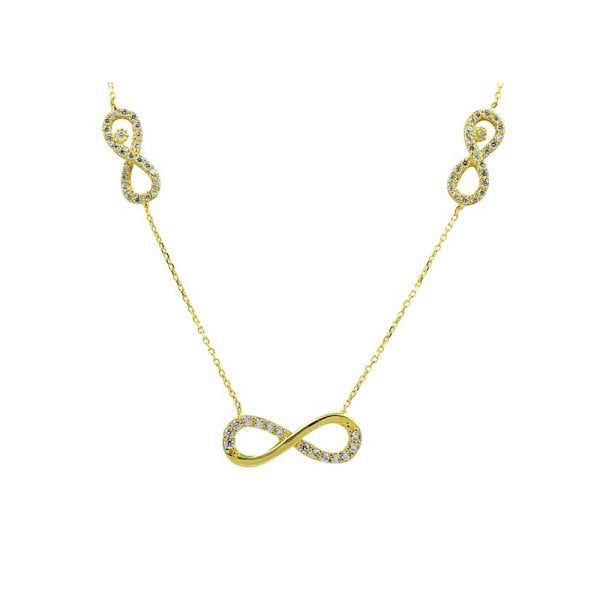 Sonsuzluk Kolyesi 2.85 Gram 14 Ayar Altın
