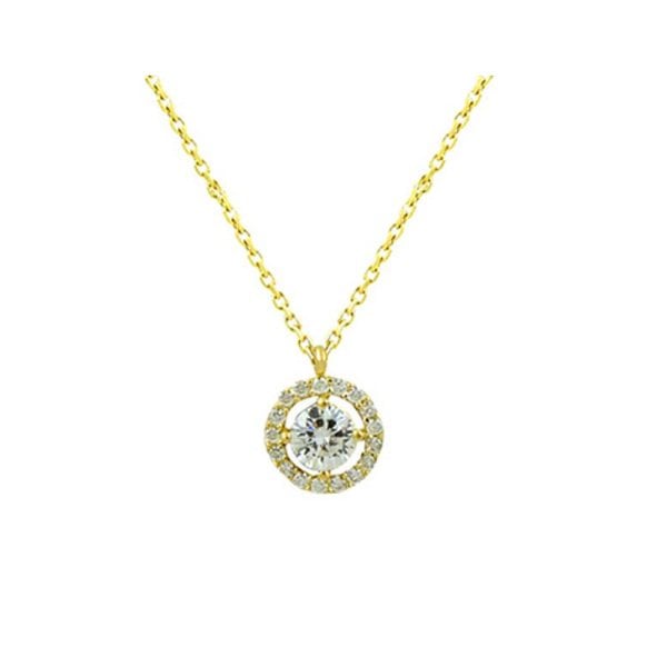 Tektaş Kolye 14 Ayar Altın 1.54 Gram