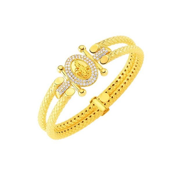 Kaburga Kelepçe Tuğralı 14 Ayar Altın 19.32 Gram