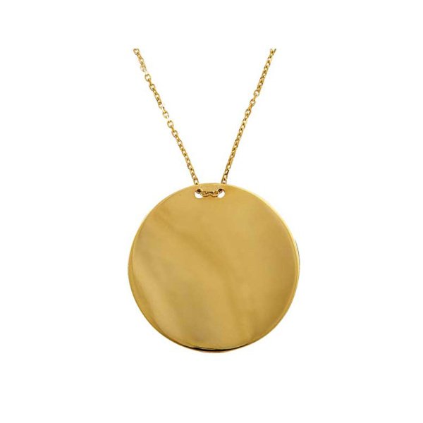 Altın Plaka Kolye 3.68 Gram 14 Ayar