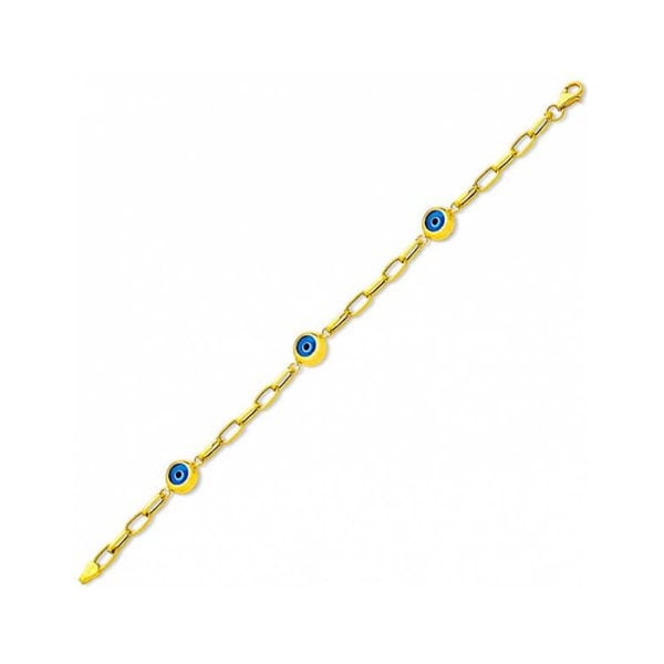 Gözlü Altın Bileklik 5.70 Gram 14 Ayar