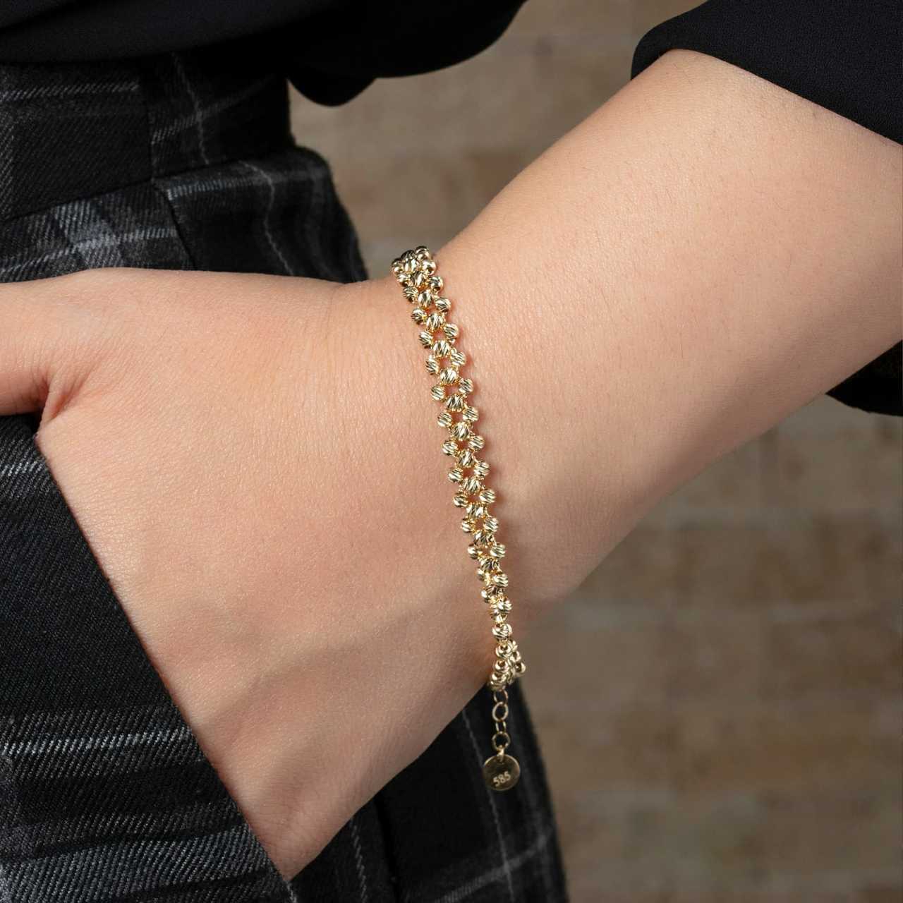 Dorika Bileklik 7.50 Gram 14 Ayar Altın