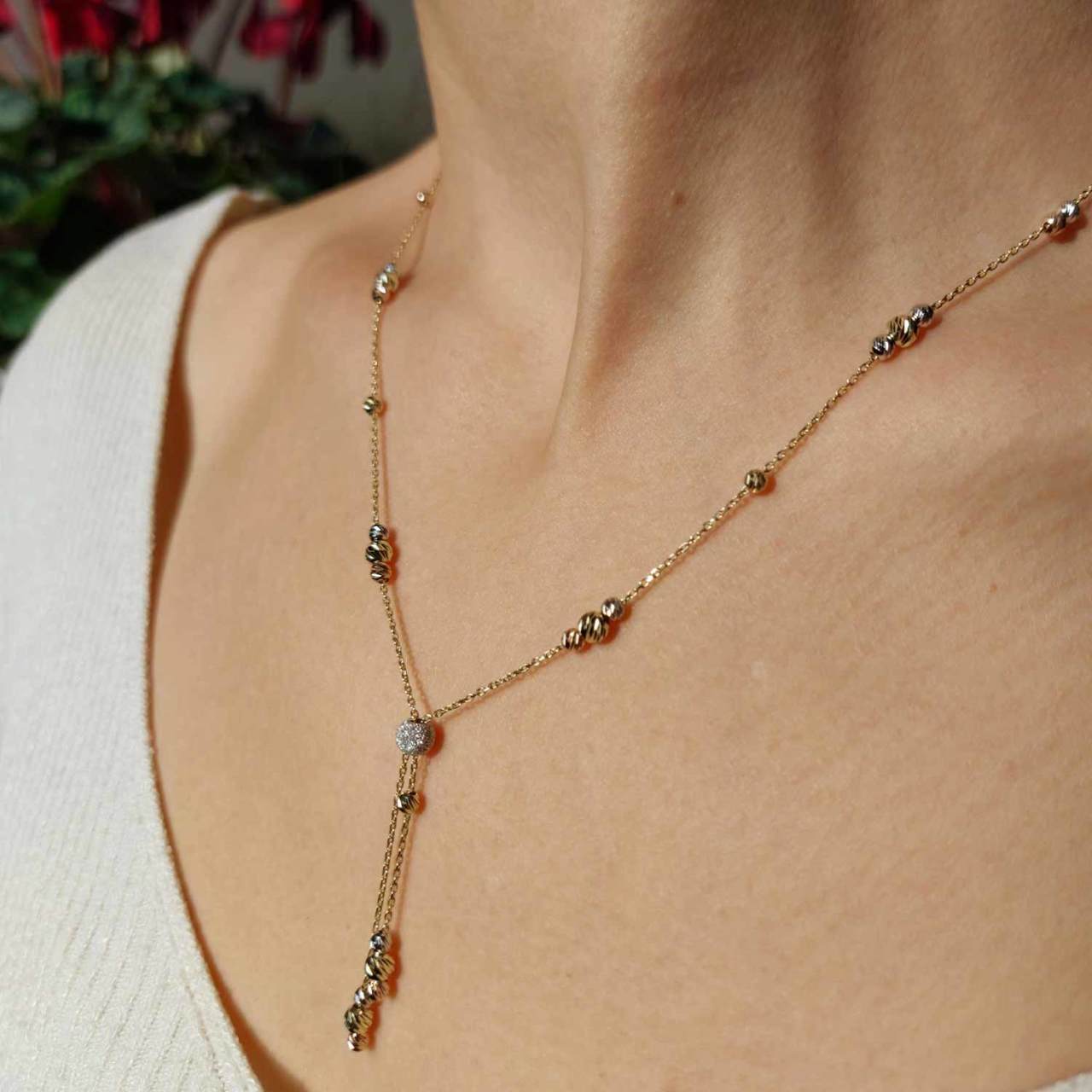 Dorikalı Kolye 14 Ayar Altın 3.70 Gram