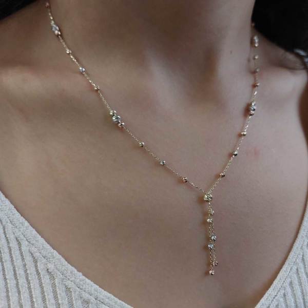 Sallantılı Dorika Kolye 14 Ayar Altın 4.00 Gram